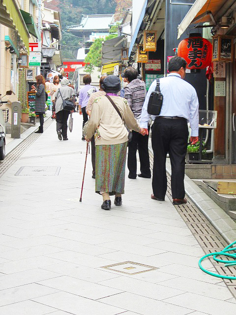 参道の散策