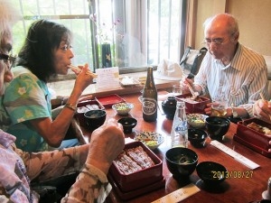 「うな平」お食事会